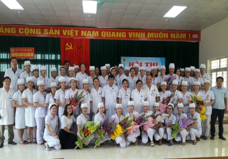 Hội thi điều dưỡng, nữ hộ sinh, dược, kỹ thuật viên giỏi năm 2019