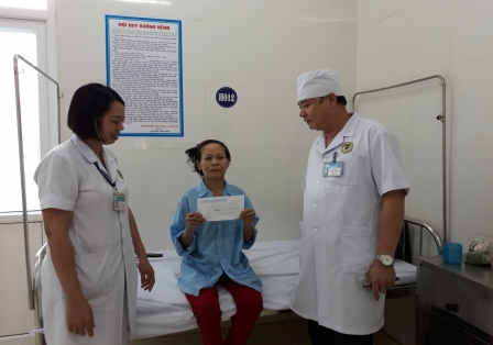 Bệnh viện Đa khoa Hồng Lĩnh quyên góp ủng hộ Bệnh nhân bị bệnh hiểm nghèo!